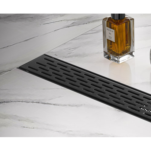 HEATGENE 24'' W Linear Grid Shower Drain & Reviews Wayfair